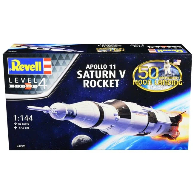 Rocket Scale V 50th 1-144 Model 4 Landing Saturn Kit Level Apollo Anniversary Moon 11