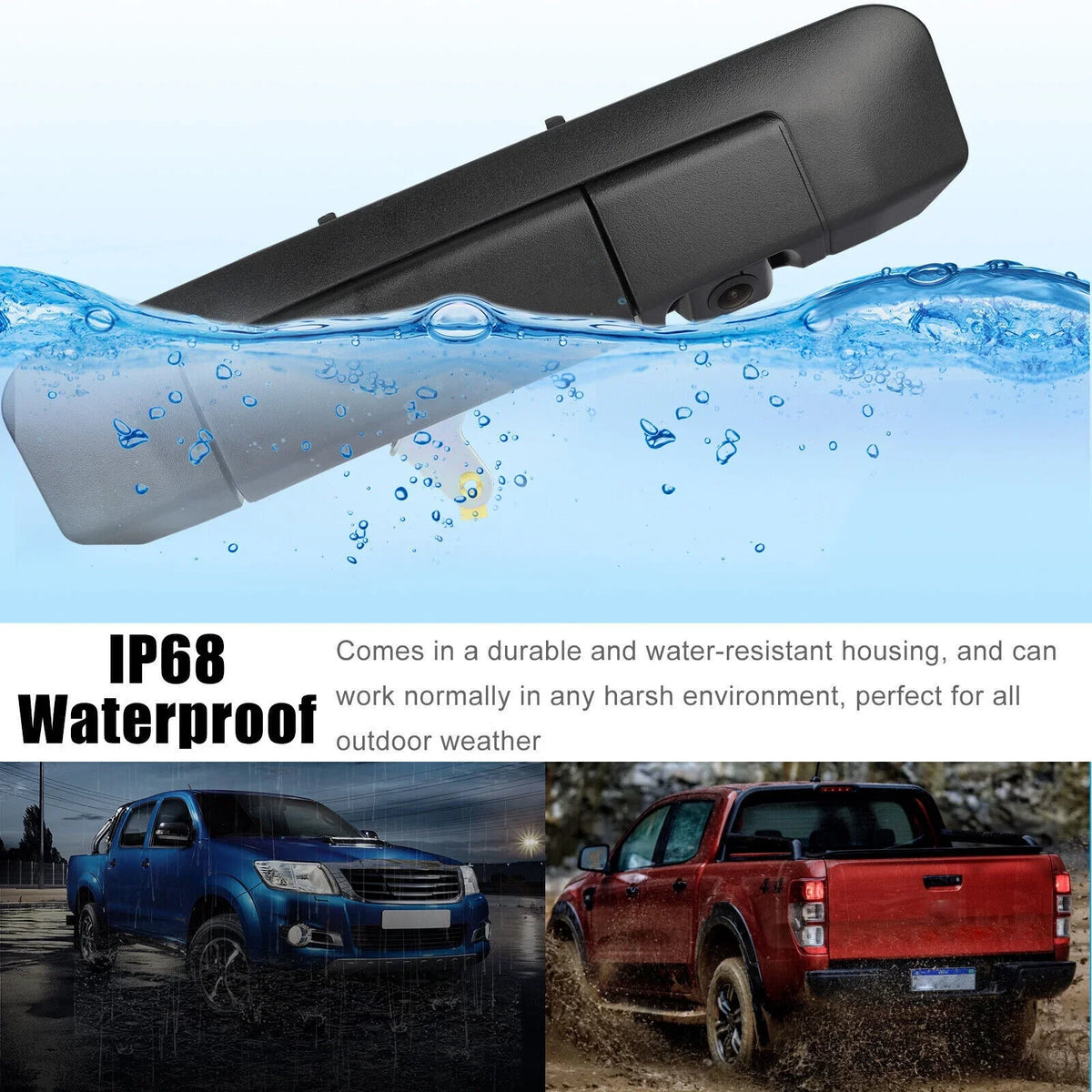 09 2007 2008 for Backup 2004-2014 Toyota Tailgate Handle Xhy Tacoma Camera 2006