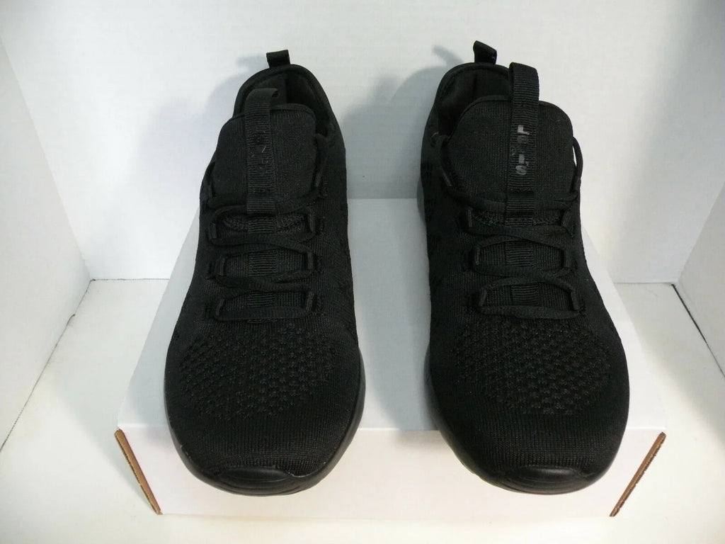ATHLETIC SHOES TRAINERS LOW SPORTS NEW COMFORT LEVIS SIZE BLACK SNEAKERS 12 MEN