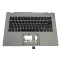 AV14-51 Gray Acer 6B.KBMN7.030 Case Aspire Keyboard w/ Palmrest Backlit Vero Upper
