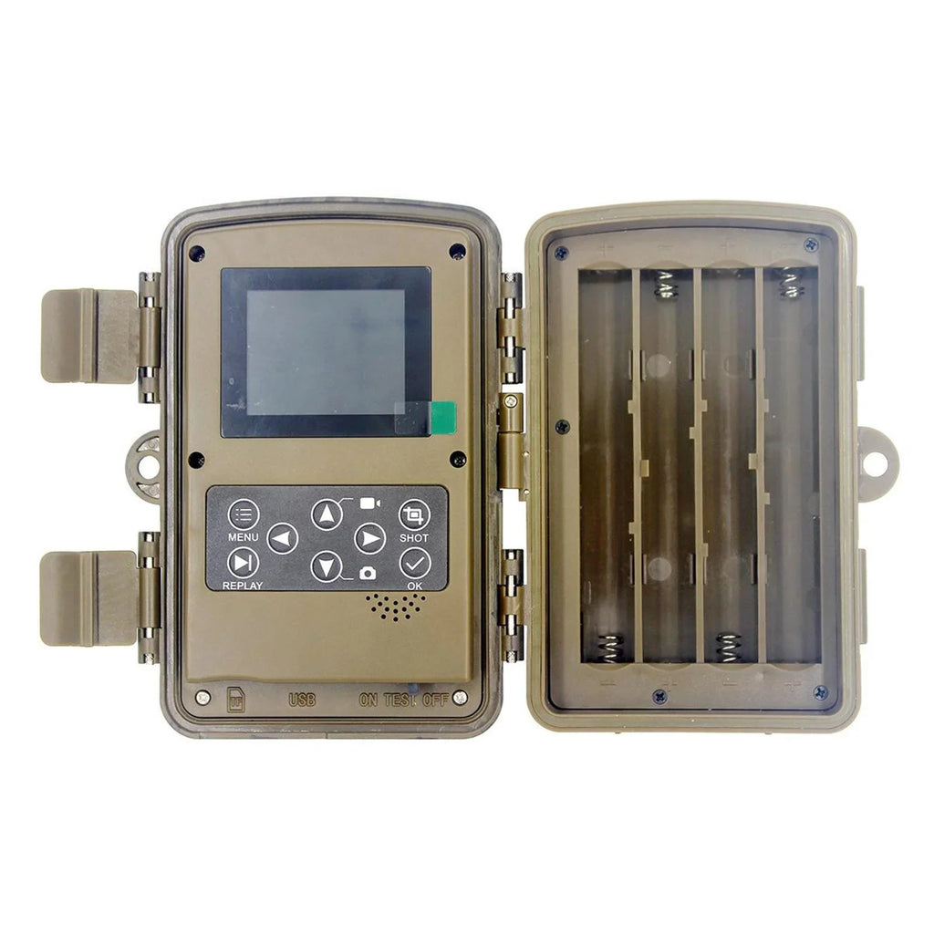 16MP .0" with Camera LCD Wide Night IR Lens Game LEDs degree 120 Water Angle Camera Mini Scouting Wildlife and Cam 1080P