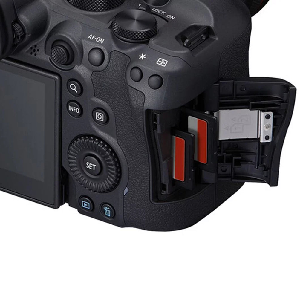 2 with Accessory Card EOS R6 Mount Camera SanDisk + + 32GB Pack + Adapter RF Canon + II ZeeTech + Mark 24-105mm Mirrorless Case Flash Memory LED Lens