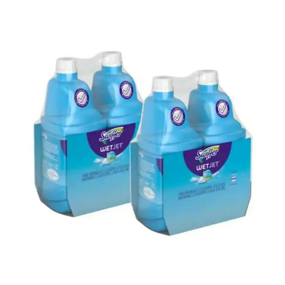 Refill Scent, with 42 Window Cleaner Open oz. Multi-Purpose Fresh 4 WetJet Pack Swiffer Floor