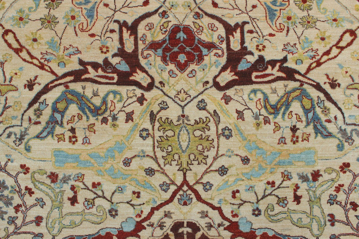 x 7'10" Quinton Rug, Aria 9'11" Ivory/Red