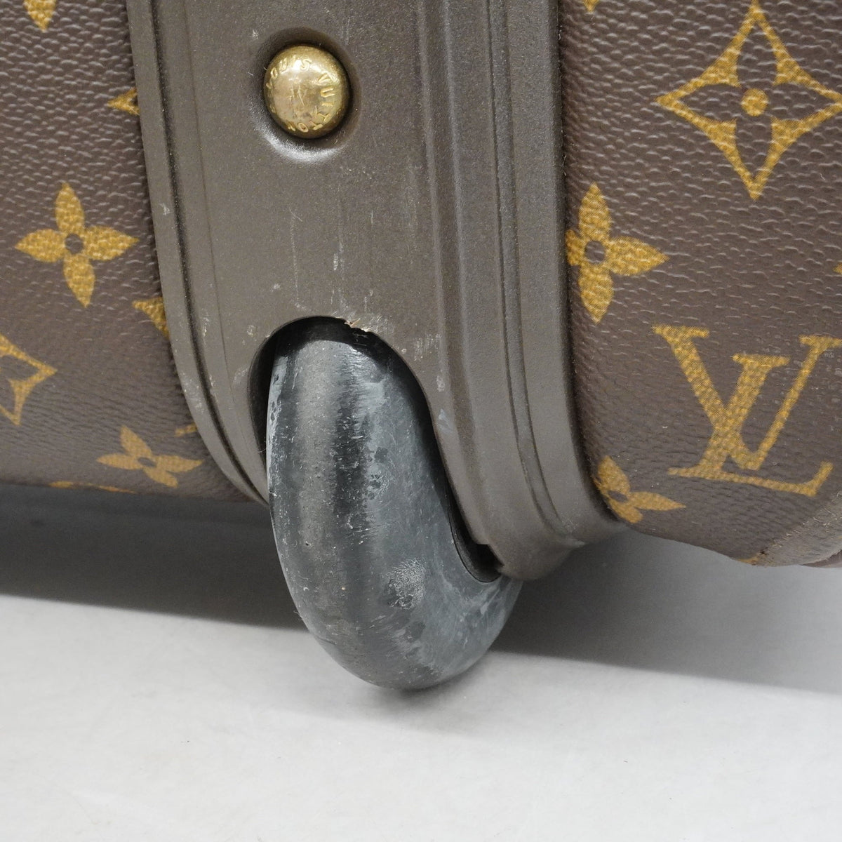 M23294 Monogram Carry Used 55 Case Auth Pegas Vuitton Louis