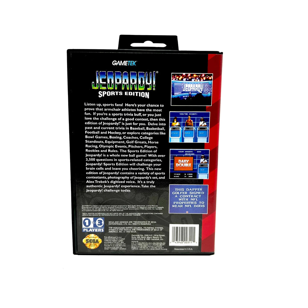 Edition Sega Ten Jeopardy Game Sports Genesis