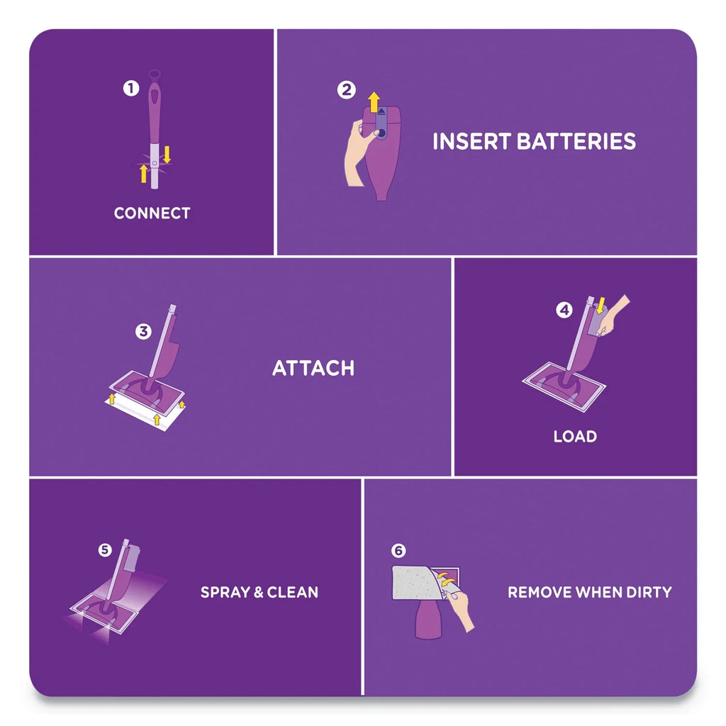 Refill Scent, with 42 Window Cleaner Open oz. Multi-Purpose Fresh 4 WetJet Pack Swiffer Floor