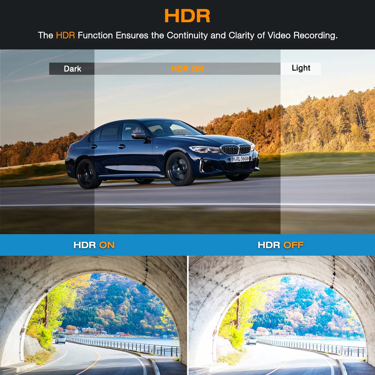 Car 1080P 1.5 Cam Loop FHD Camera Camera Dash Mode, ,Parking Display Vision Recording, HDR Night LCD Car TOGUARD Inch ,IR G-Sensor,