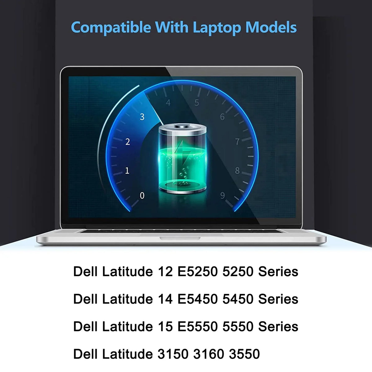 Series 5250 WYJC2 3150 G5M10 5550 E5250 PF59Y R9XM9 8V5GX 451-BBLL E5550 Notebook 3550 1KY05 08V5GX 5XFWC 0WYJC2 Laptop Battery 5450 Dell for VMKXM 3160 451-BBLK Latitude 451-BBLN E5450 TXF9M 51WH