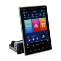 Suppport Camera Stereo 2Din Car 9.5Vertical Bluetooth screen Radio Radio Receiver WIFI Rear GPS FM
