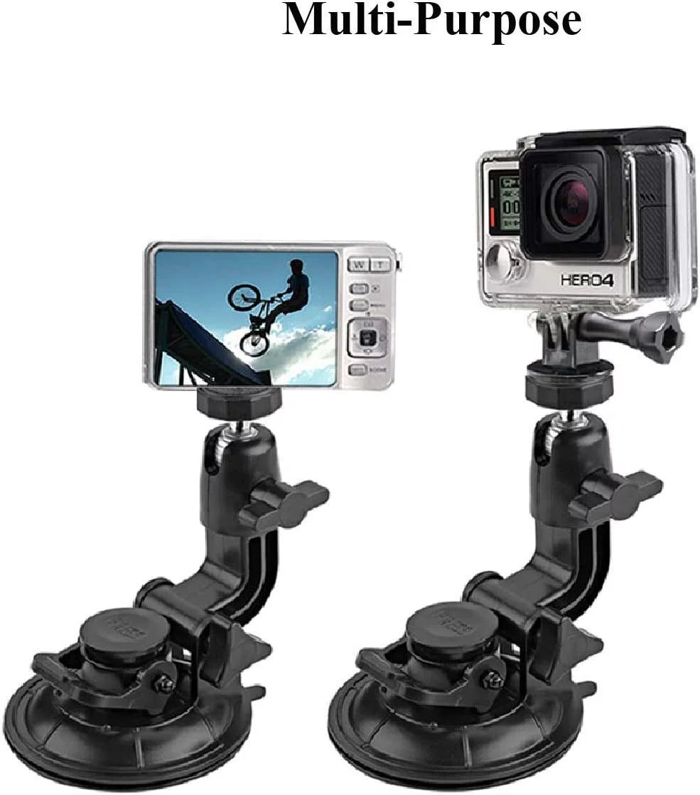 Car Gopro Safety Cup Mount Indoor with Outdoor 8 Tether 3+ Adapter 9 4 Stand Tripod 5 3 for 2 6 Session Suction 7 Hero