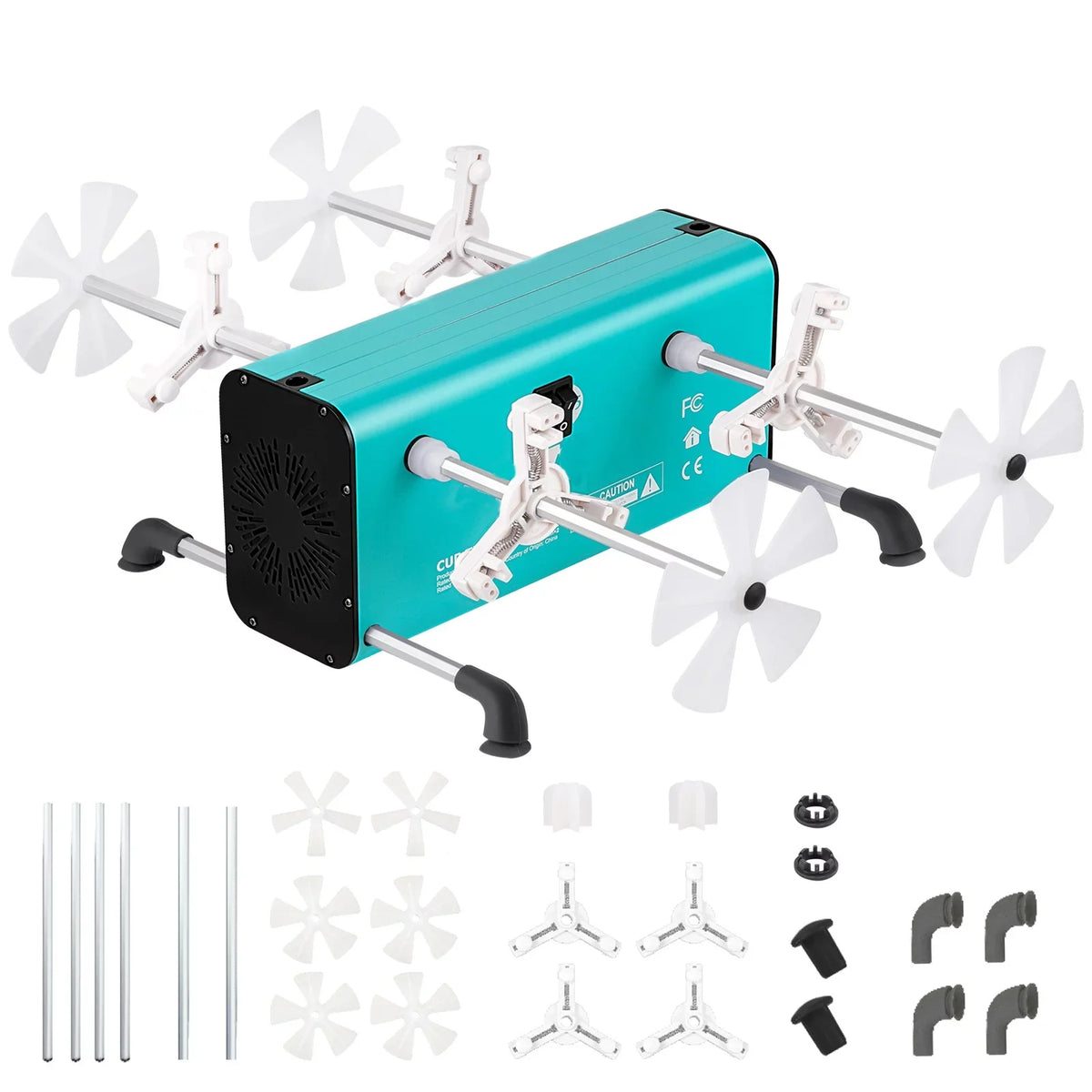 for Kit with Adjustable Machine Tumbler, Rotator Glitter 4 Cup 4 for Turner Independent Tumbler Speeds Removable 2 Crafts Arms, Multiple and Motor, Epoxy Mute 4 Crafts BENTISM Spinner DIY Switches