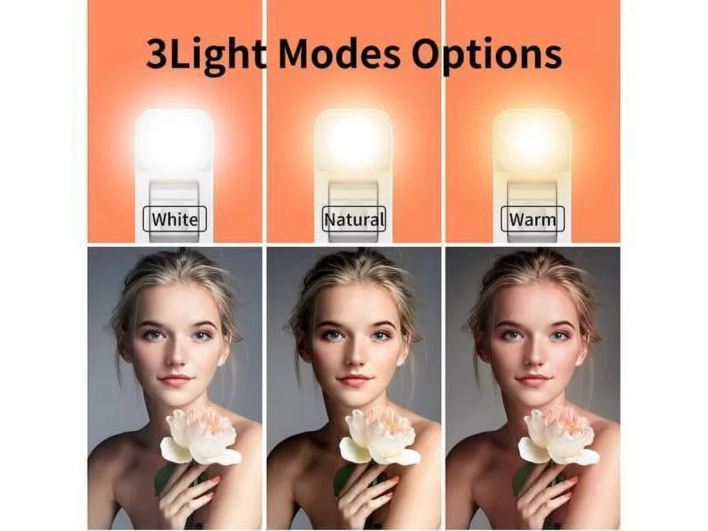 Light, Model Tripods Android with Extendable (White, Compatible Remote, with Q02s) Cell and Stick Ring Selfie LED with Tripod Remote Phone iPhone