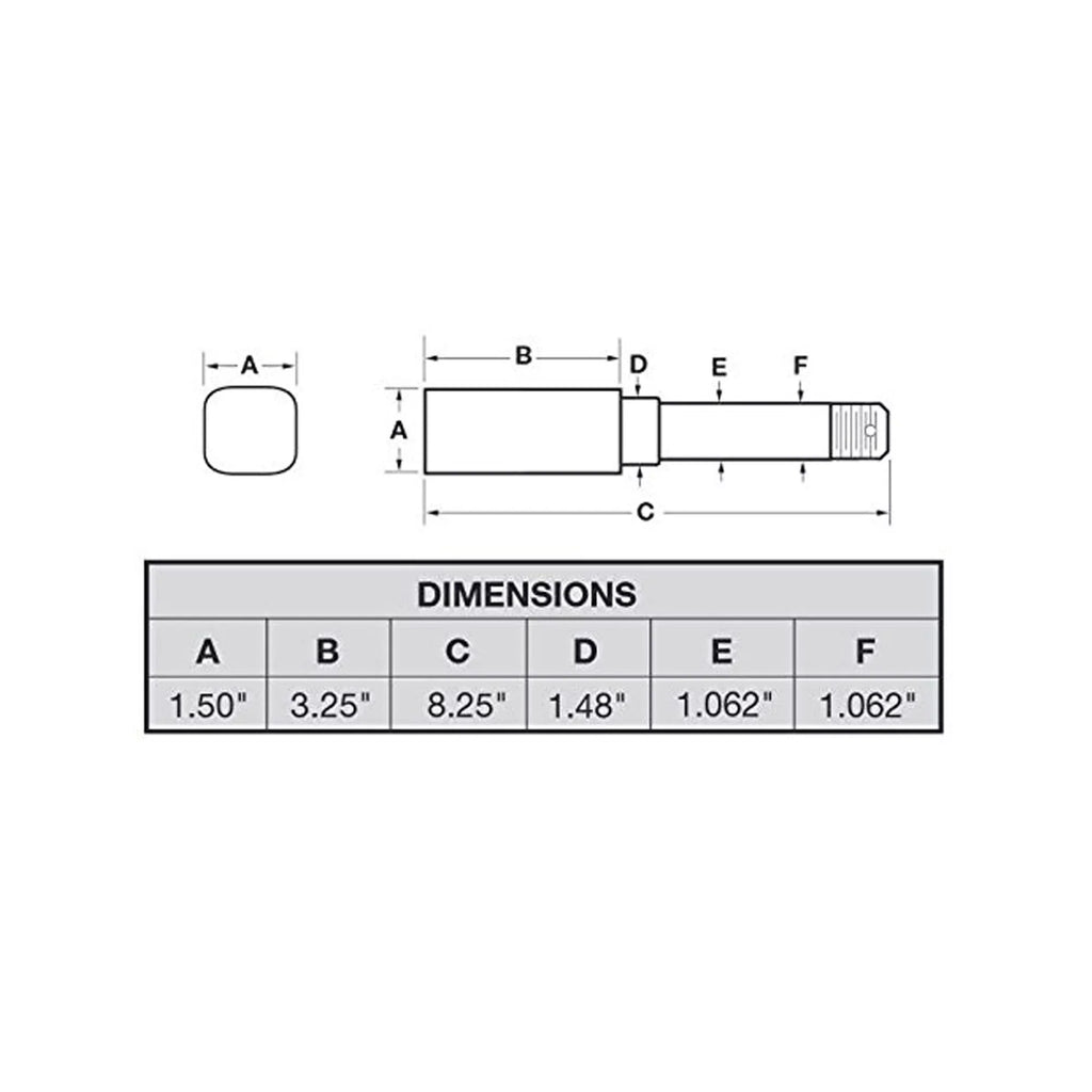 1-1/16 - Bearings Stock I.D. For Inch Trailer Spindle Square Axle