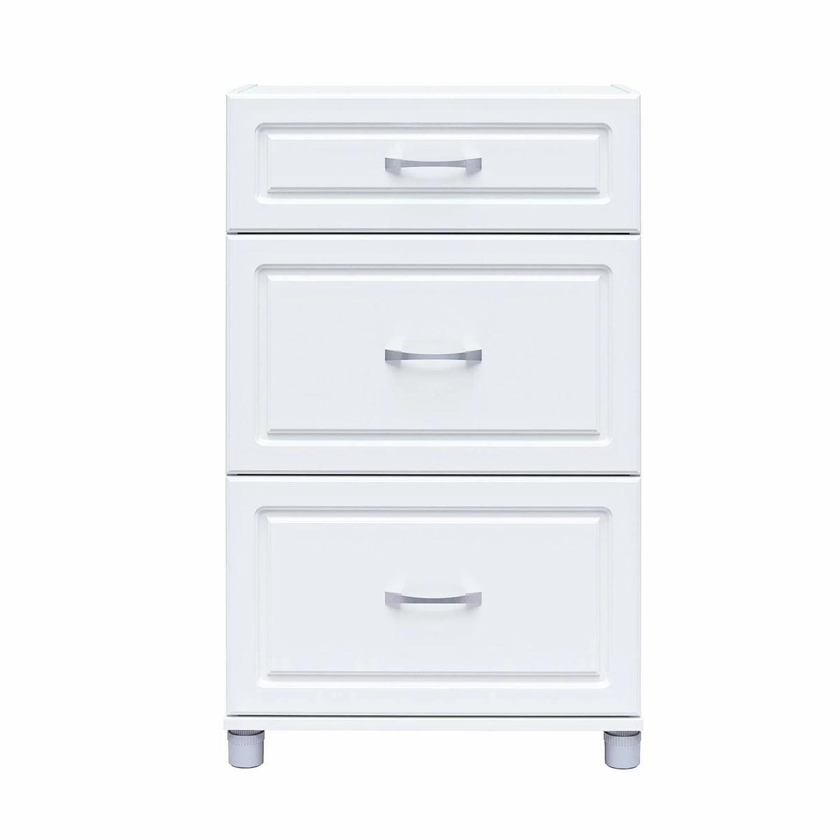 Kendall Garage Cabinet, White Evolution 3 Systembuild Storage 24" Base Drawer