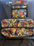 Toiletry Fob Key Set Wallet, Spiderman Comic Accessory Piece 3 Kit & Includes