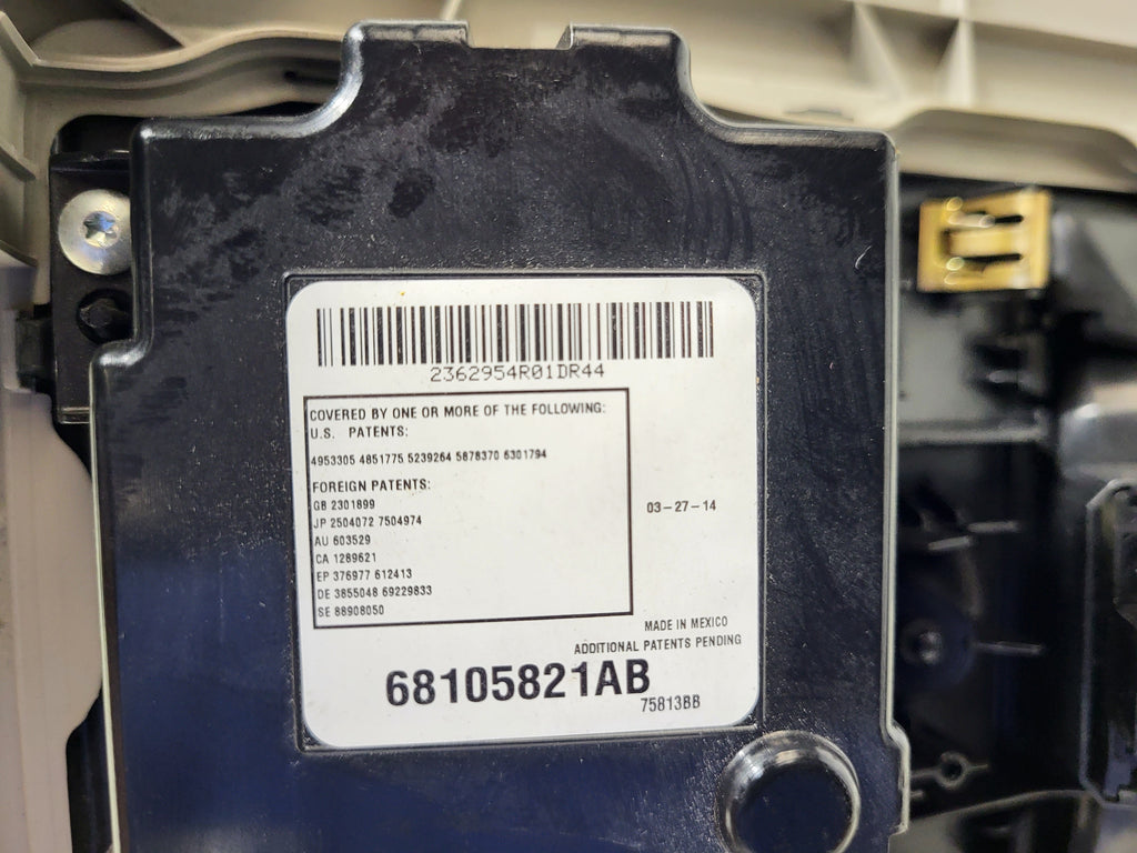 Dodge Console Overhead Ram 1500 Pre-Owned LKQ 2013-2015 (Good) OEM