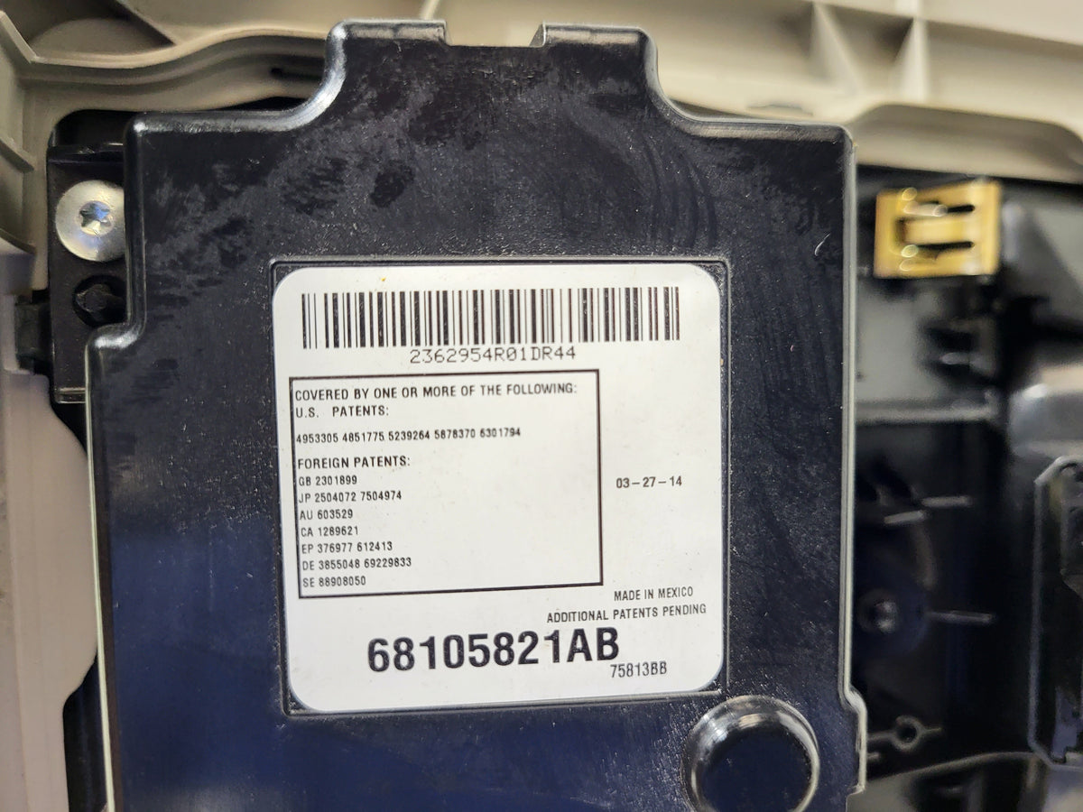Dodge Console Overhead Ram 1500 Pre-Owned LKQ 2013-2015 (Good) OEM