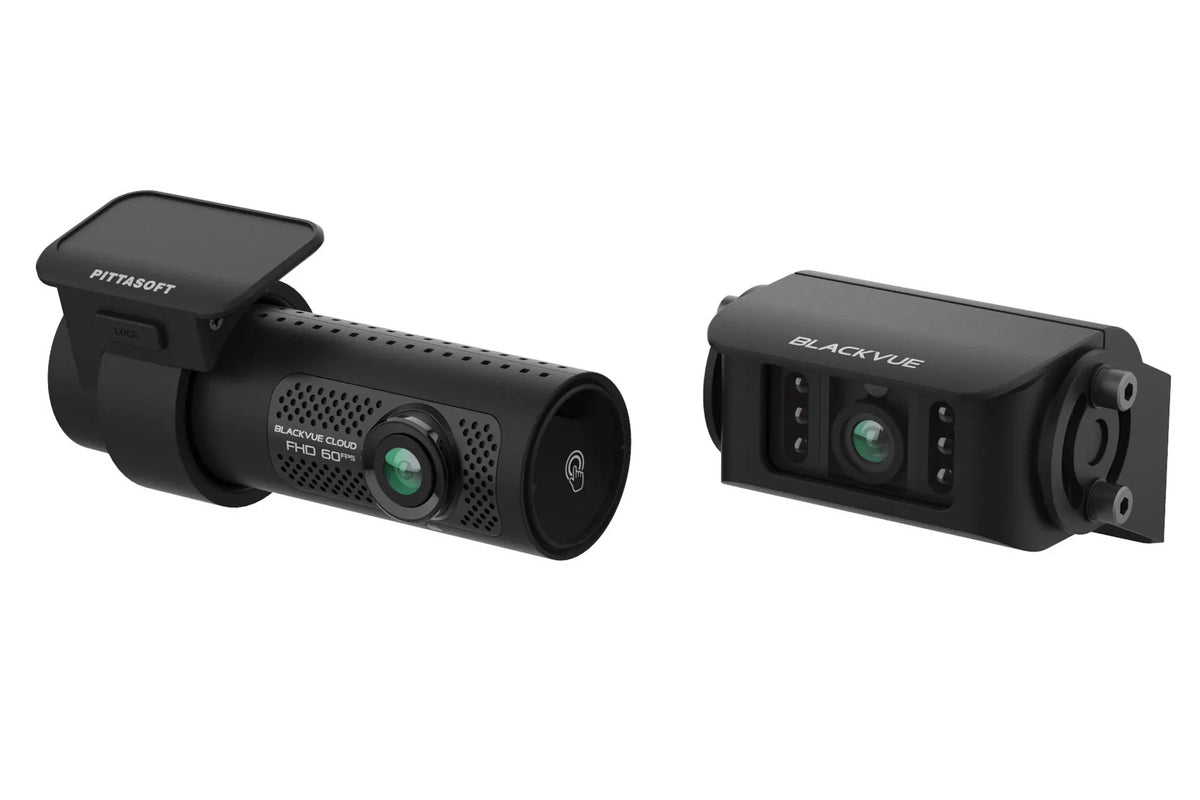 Cloud-Ready | BlackVue With Front Waterproof 128GB Dash & Cam GPS DR770X-2CH-TRUCK 1080p Exterior WiFi 60FPS Card +