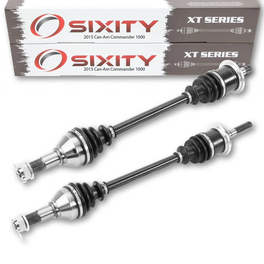 1000 Sixity 2 DPS Can-Am Commander XT Right Front Left pc STD Axle 2015 - XT-P 4X4 with compatible XT