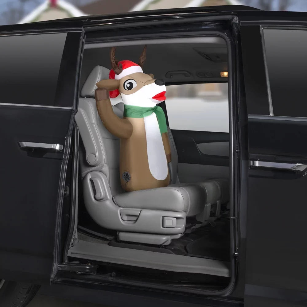 Airblown Car Buddy. Inflatables Reindeer