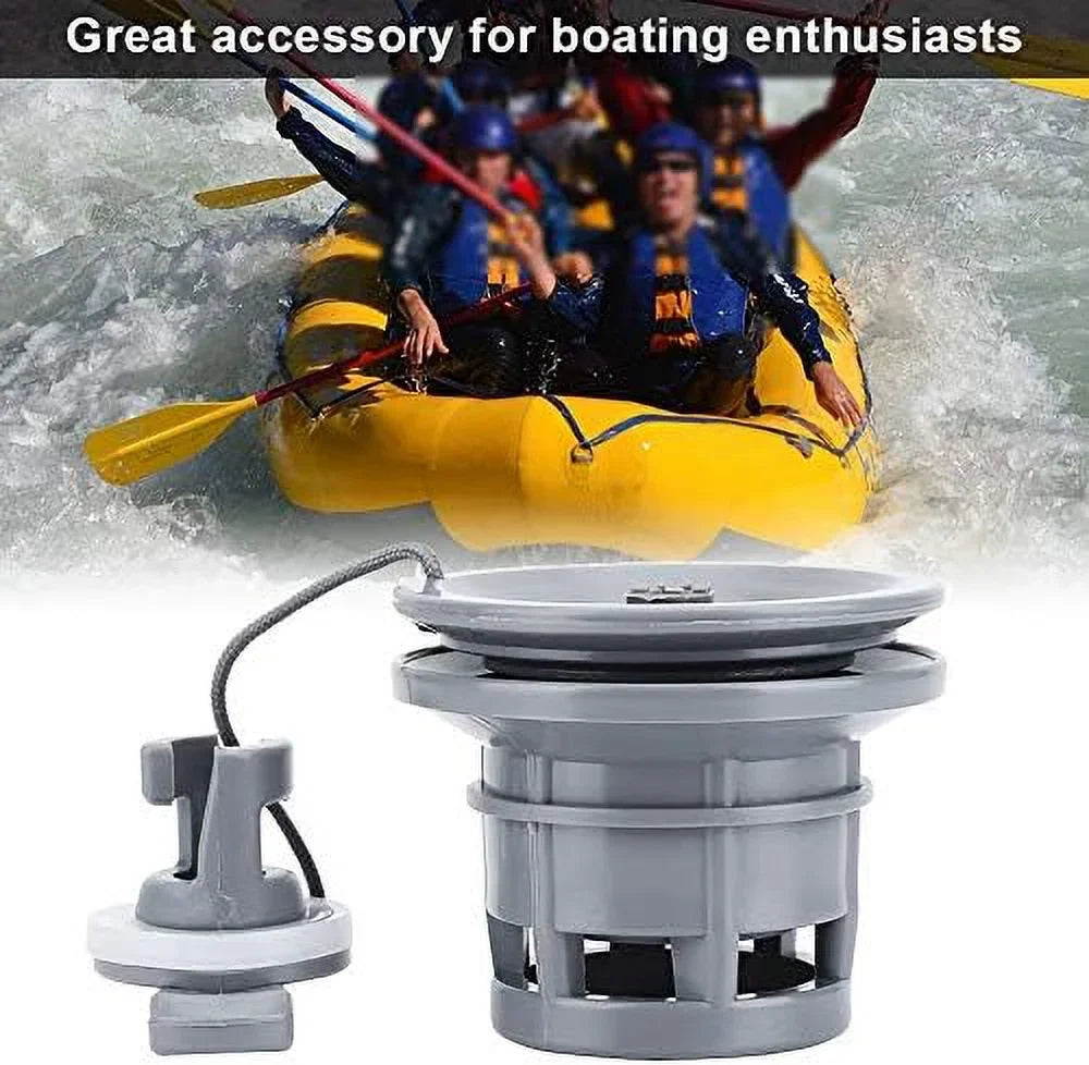 Air Dinghy Plugs Canoe Cap for Air Boat Gas Air Valve, Durable Boat Replacement Kayak Inflatable Valve
