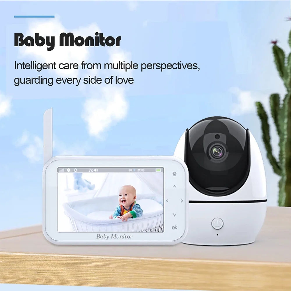 Motion Inch Wireless Camera,Function Camera inch Infrared - 2 Monitor Audio with Dazzduo Video Infrared 8 Screen 4.5 LCD Audio OWSOO Includes 4.5 2-Way - Loop 8 LCD 720P Vision Way LCD 4.5 Camera