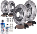 2015 and Pads Rear - Rotors Brakes Rotors 2015 Detroit Drilled & Ceramic & Slotted Brake Nissan Brake Rogue Front 11.65" 2016 2014 Kit Axle 2016 for Replacement: 2017