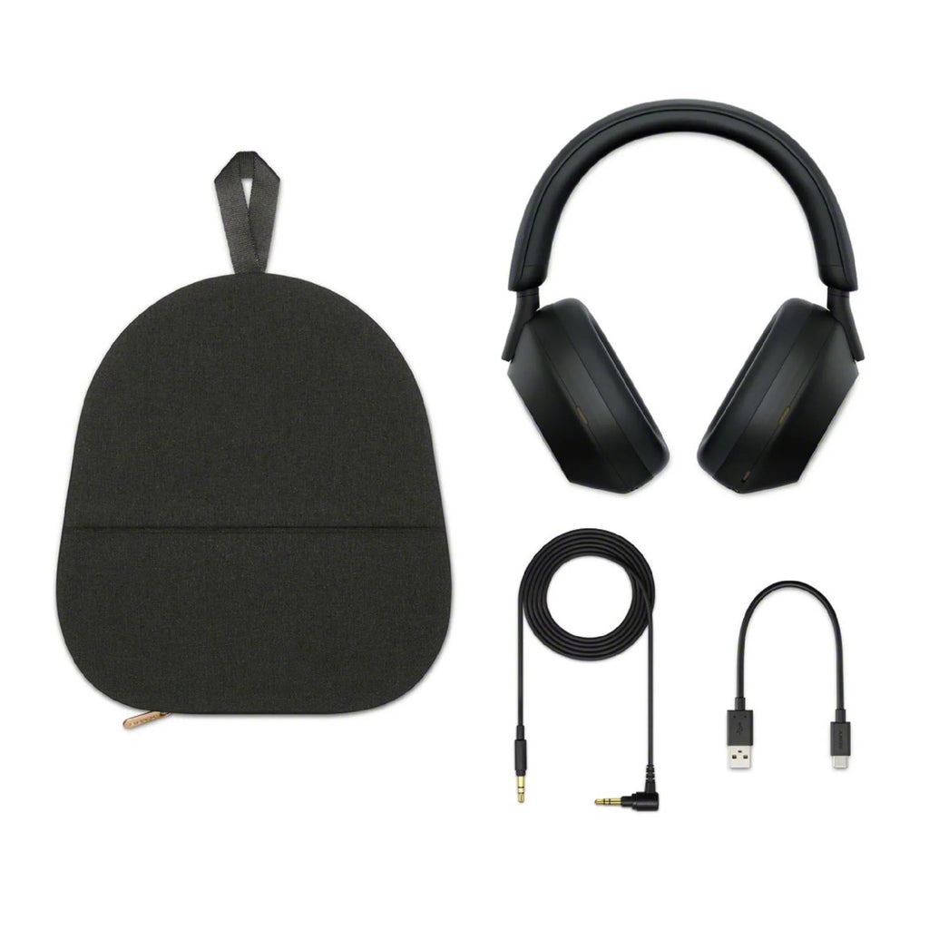 Bundle Sony (Black) Over-Ear Wireless Canceling Noise WH-1000XM5 Headphones
