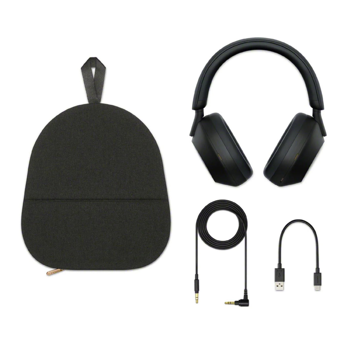 Bundle Sony (Black) Over-Ear Wireless Canceling Noise WH-1000XM5 Headphones