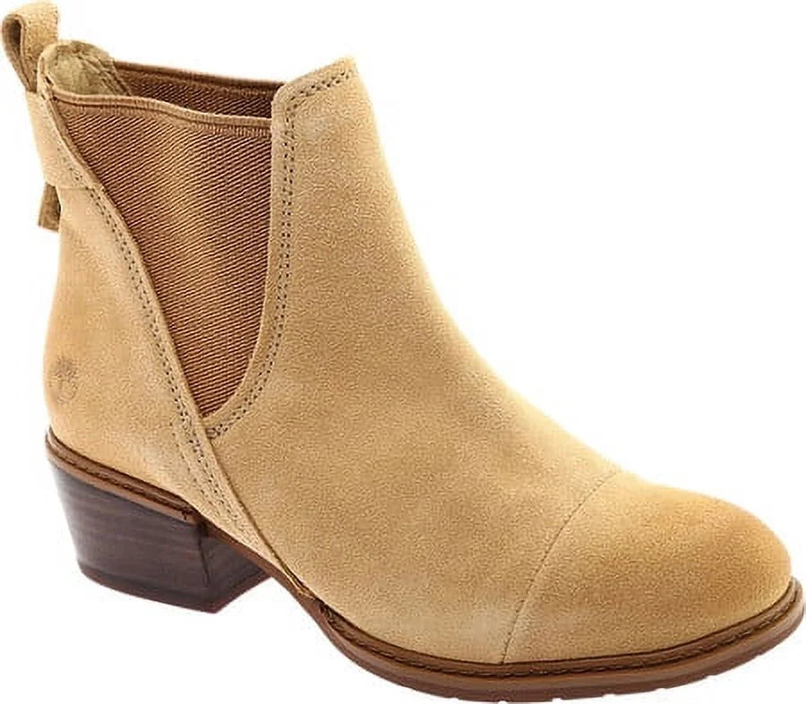 Double Boot HS3151 TB0A1SCT Sutherlin Beige Timberland Chelsea Bay Women Gore (7.5)