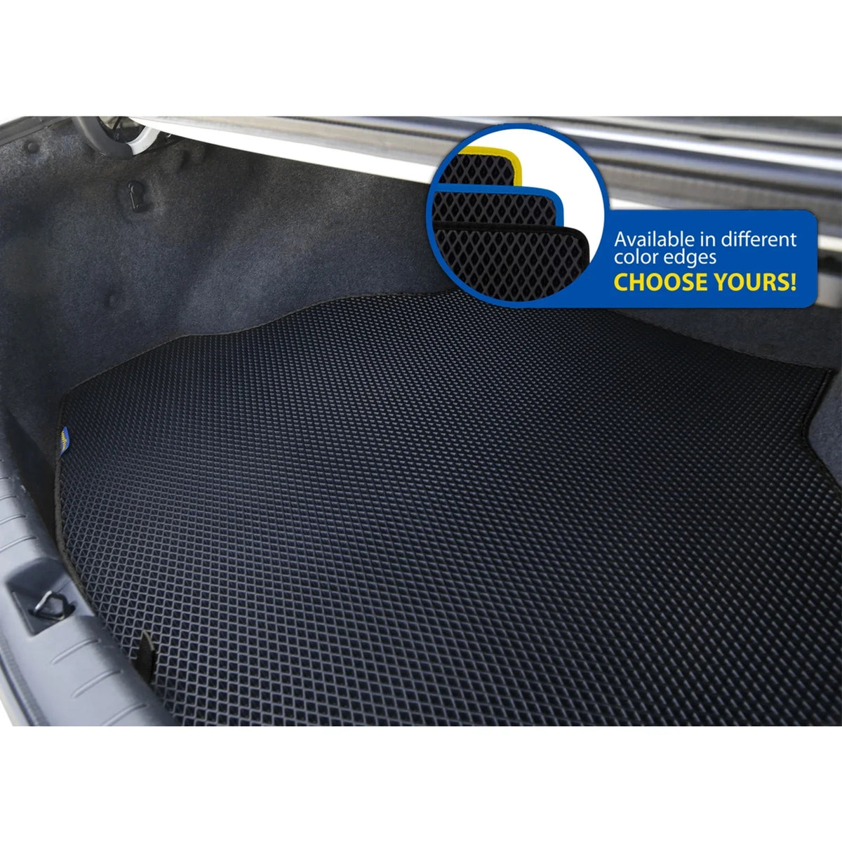 Duty - Custom Trunk Cargo for Accord Cargo Anti-Slip Liner, Waterproof,Liquid Liner Heavy Trapping with Shape,Luggage - Liner Sedan Goodyear 2013-2017 Fit GY004681 Technology - Diamond Honda Mat
