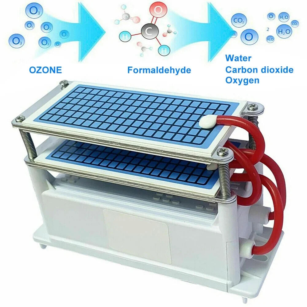 Glossy Steel Smoke, 41dB Kydely Powerful Ozone Room Ozone with Dust - Pollutants Finish & Eliminate Machine