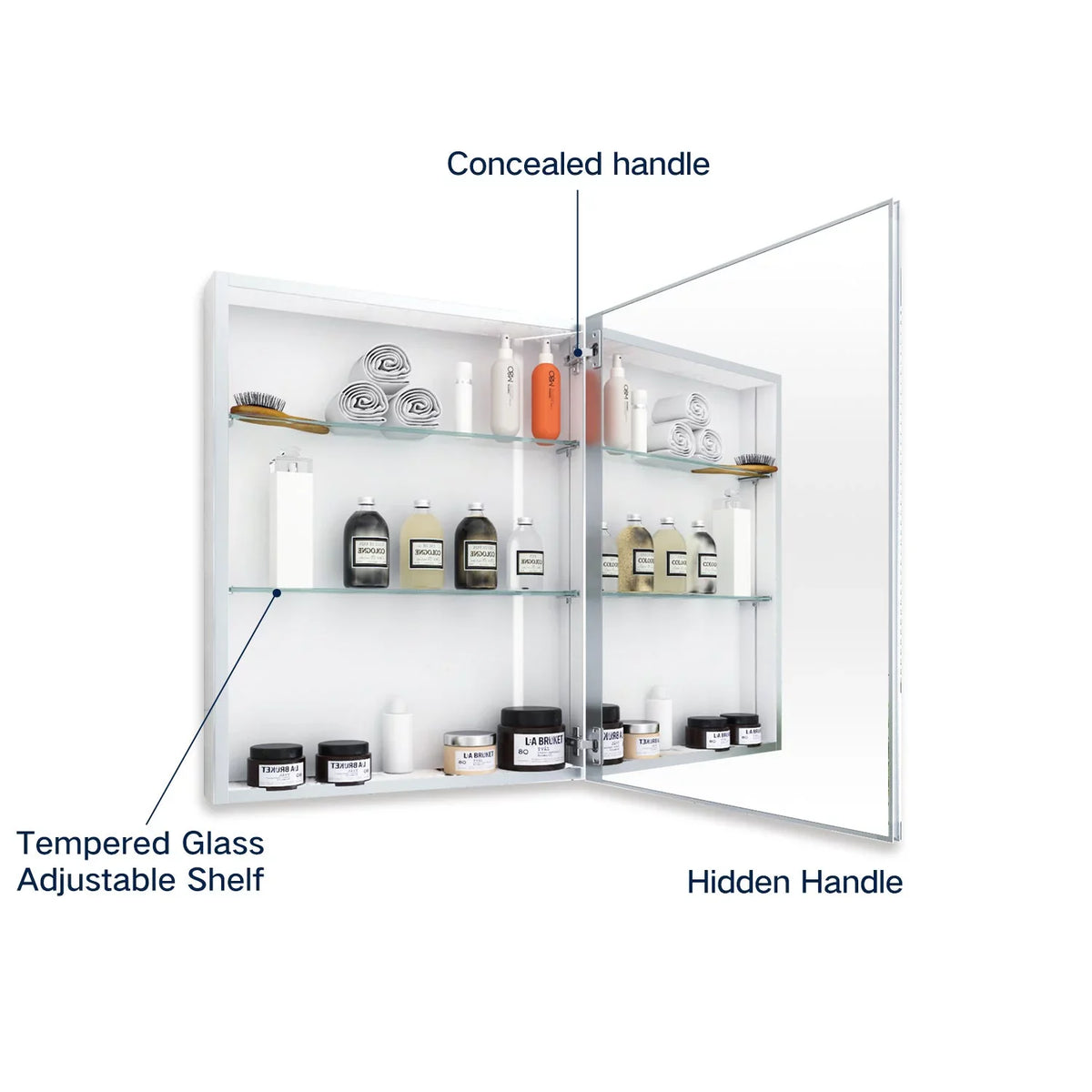 Elegant Medicine Reflections: 24x30 inch Cabinet