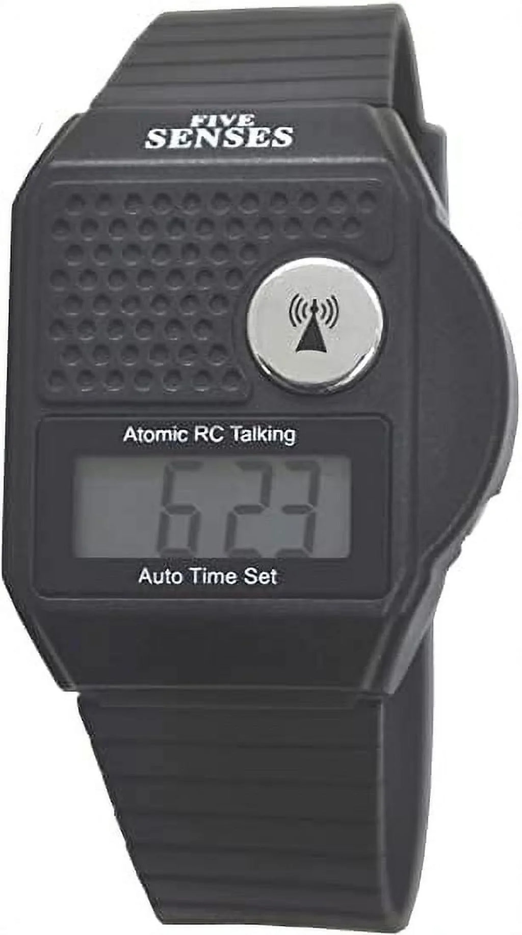 for Five Easy Sound Impaired Men - - Watch English Model 1026 Blind Talking Visually Band Seniors Senses Women to Plastic Loud Atomic for Clock Talking use