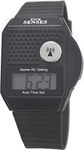 for Five Easy Sound Impaired Men - - Watch English Model 1026 Blind Talking Visually Band Seniors Senses Women to Plastic Loud Atomic for Clock Talking use