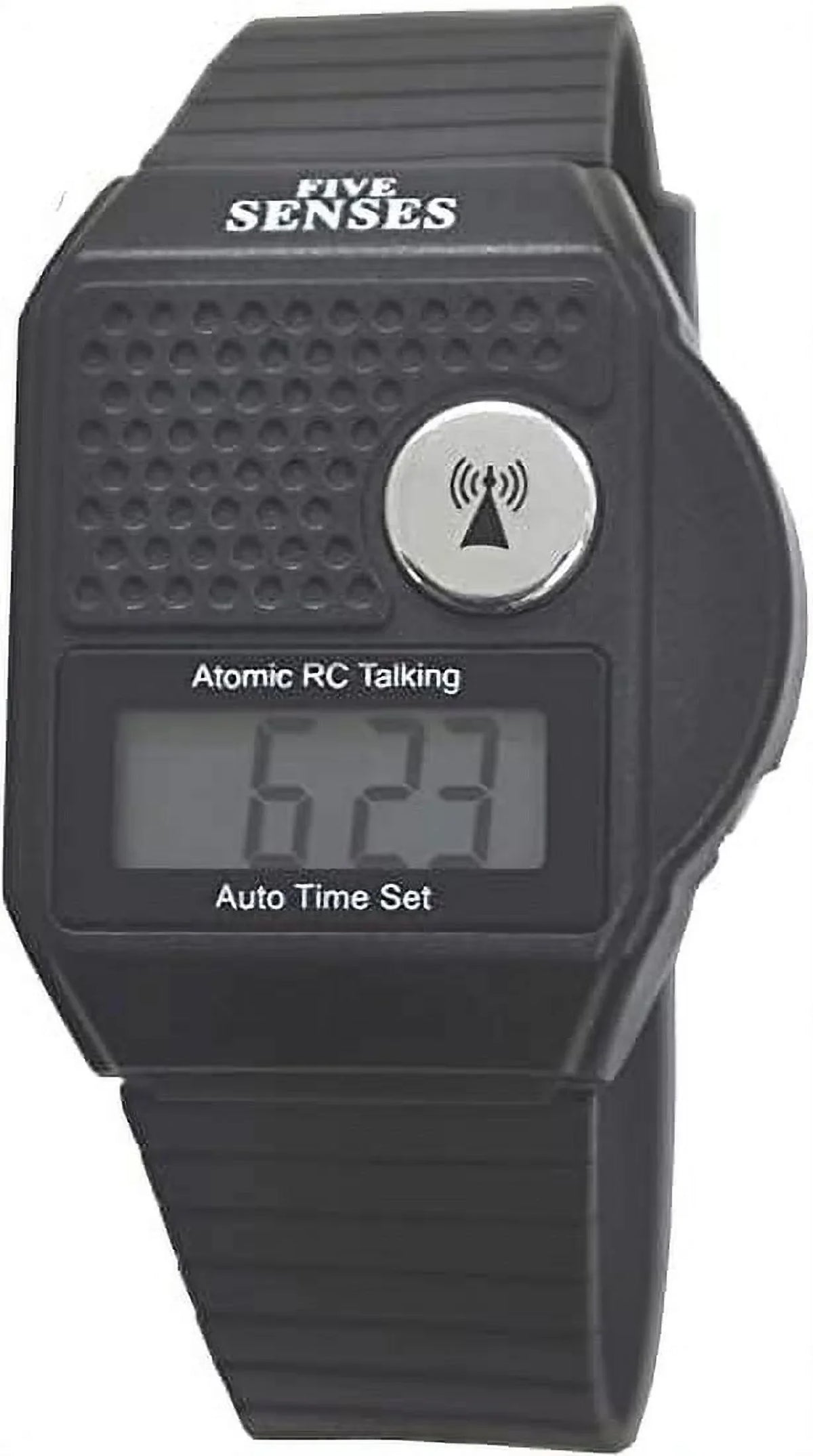for Five Easy Sound Impaired Men - - Watch English Model 1026 Blind Talking Visually Band Seniors Senses Women to Plastic Loud Atomic for Clock Talking use