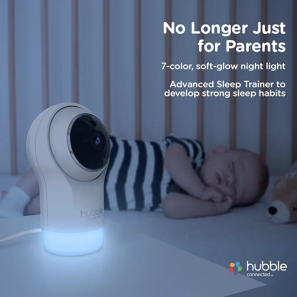 Pal Nursery Baby and Hubble with Function Glow, Wi-Fi Tilt, Pan, Zoom Monitor Connect