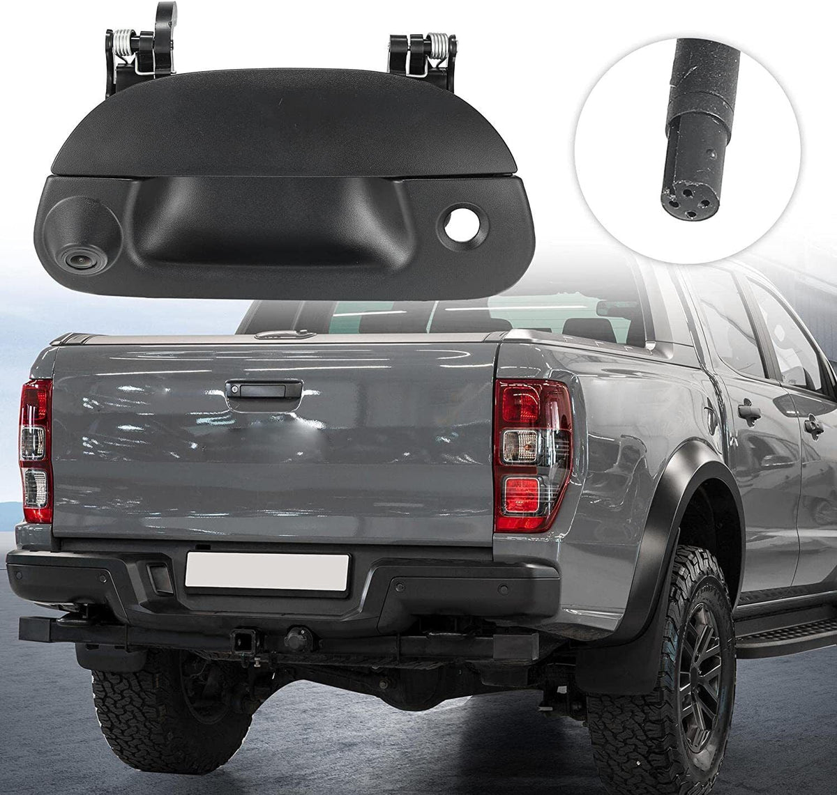 97-07 F250 & Ford F150 For View Camera w/ Tailgate Kit Handle Wiring Backup Rear