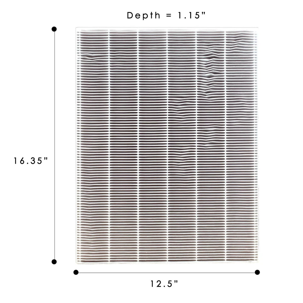 5300 Filter (2 HEPA 5500 5300-2, Winix for for and 115115 Set) C535, A 6300-2,P300, Replacement Filter