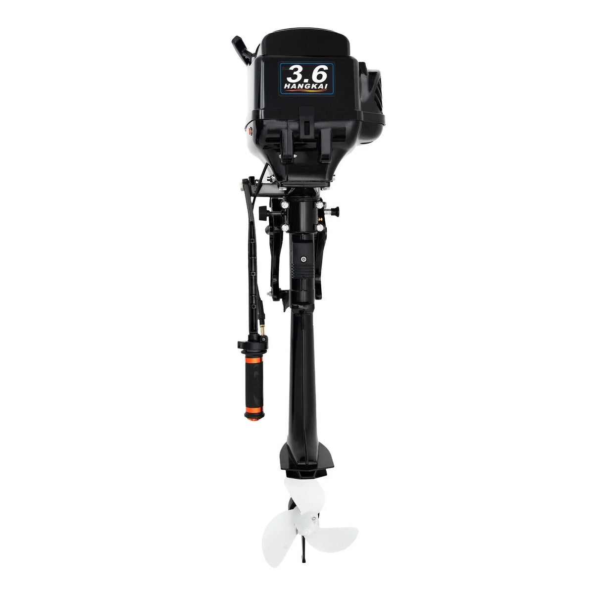 Boat HANGKAI Motor Cooling CDI 2 90cm/35.4in Fishing Outboard 3.6 Outboard Water Engine Boat Motor Stroke HP