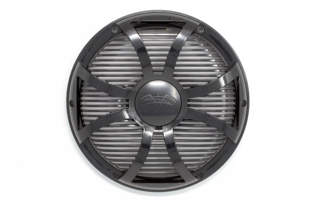Face Black Grill Ring SW Closed High with Grill Wet Sounds & Black Sub Revo Power 10" - REVO10 Subwoofer LED & S4-B