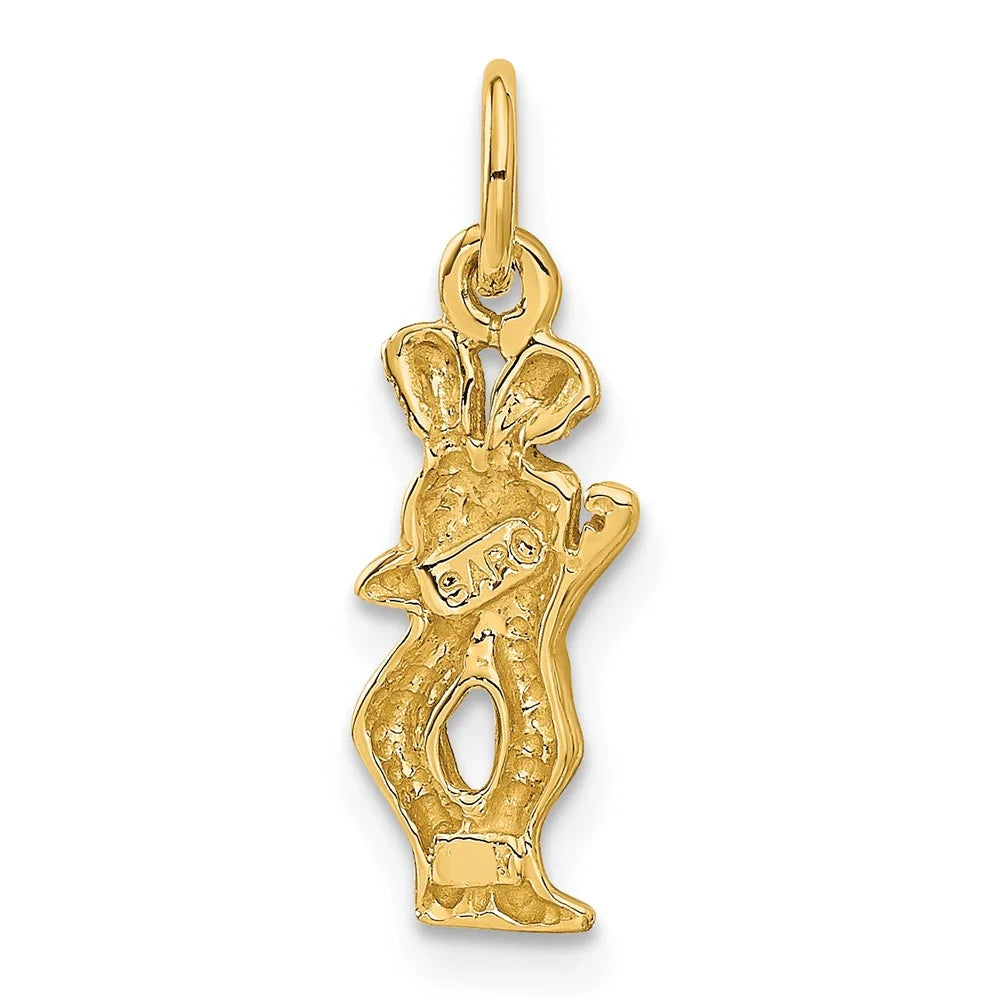 10 6 20 mm Gemini x Finejewelers Charm Zodiac Gold kt FJC Yellow