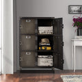 Cabinet Steel 2 Metal for Storage STANI with Locker Steel Shelf Students Storage Bedroom ,Office Gym Locker 47.3" Locker Cabinets School Metal Employees