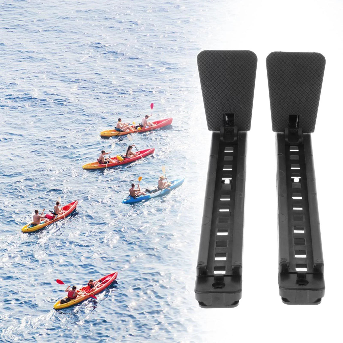 Pedals Inches 15 Kayak Foot Accessories Kayak Finish Pegs Replacement Black