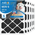 MERV Furnace Carbon Comparable Odor 5 WICKED CLEAN AIR. Air Filter 700 FPR AIRX Pack 14x25x1 AC Eliminator HVAC Filters 8 & by to FILTERS Premium USA 14x25x1 Filter Made 6 MPR