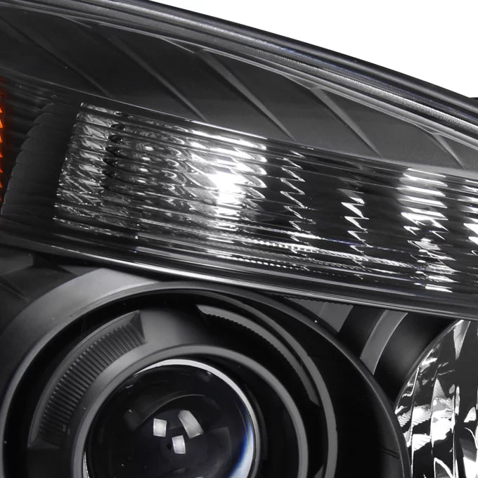 Projector 2013 Type 2011 2010 Chevy Headlight BLACK Set AKKON 2012 Headlamp 2014 Left For - Right 2015 Halogen Equinox &