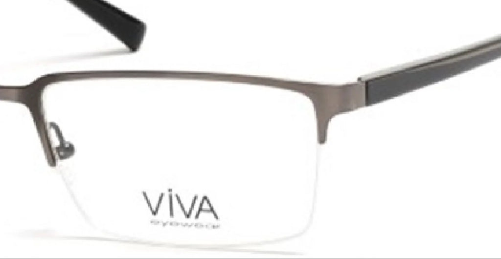 Matte Size Glasses- Metal Viva Men's Gray 009 VV4025 Gun