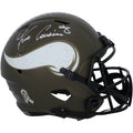 Speed Cousins Minnesota Autographed - to Vikings Riddell 2022 Certified Salute Service Replica Fanatics Authentic Kirk Helmet