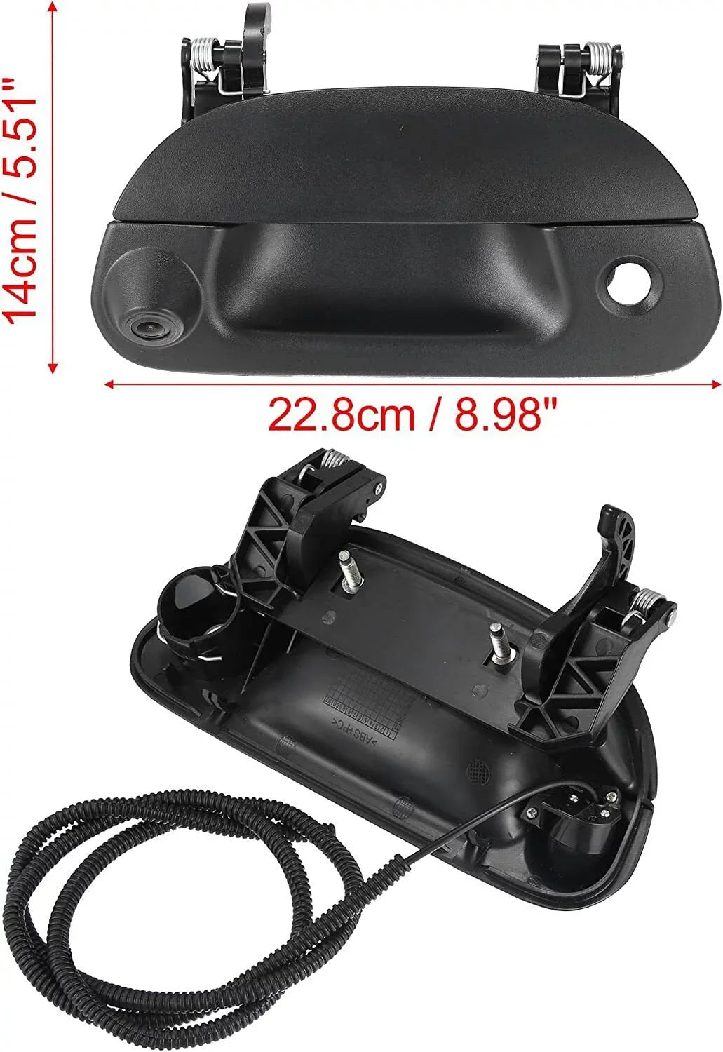 97-07 F250 & Ford F150 For View Camera w/ Tailgate Kit Handle Wiring Backup Rear